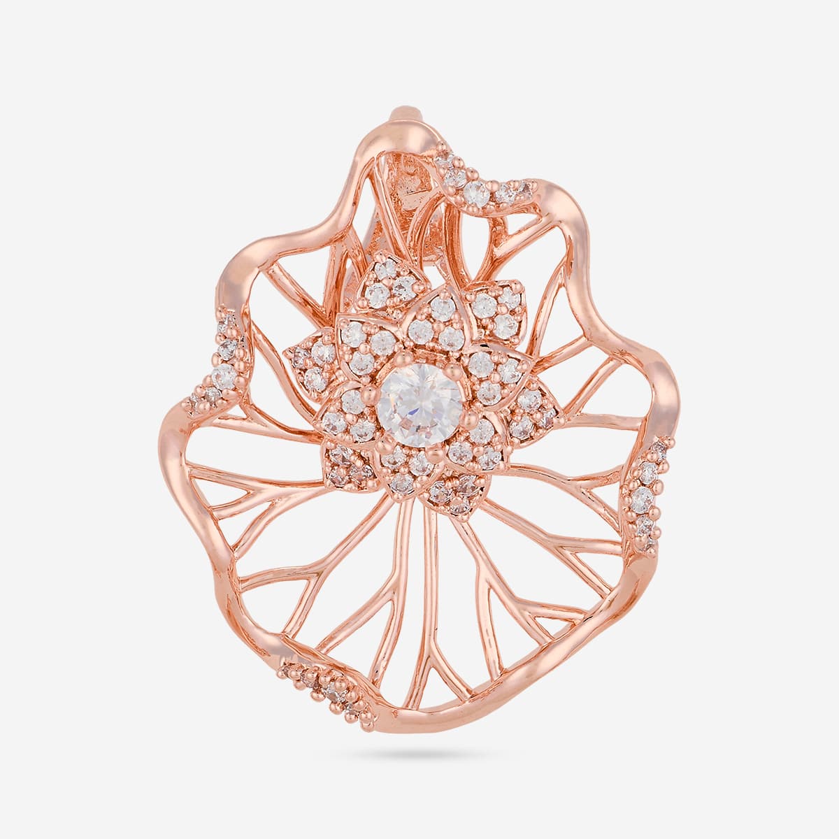 Zircon Pendant Set Zircon Pendant Earring 197751