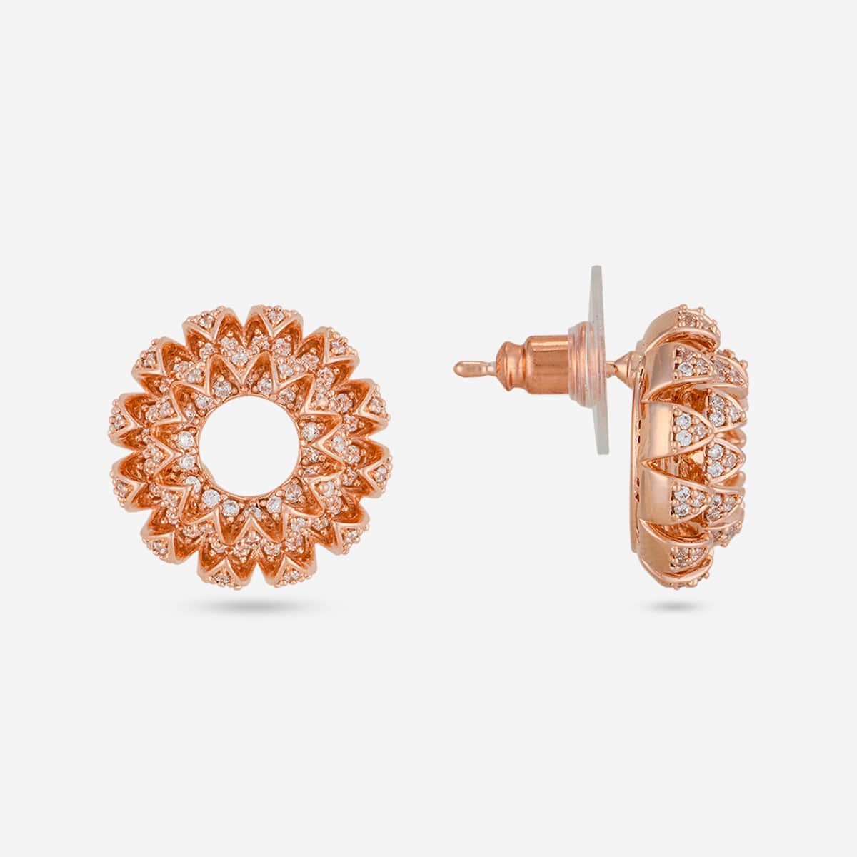 Zircon Pendant Set Zircon Pendant Earring 204643