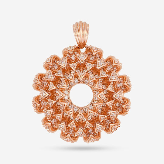 Zircon Pendant Set Zircon Pendant Earring 204643