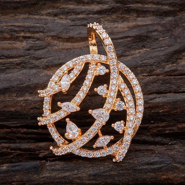 Zircon Pendant Set Zircon Pendant Earring 138343