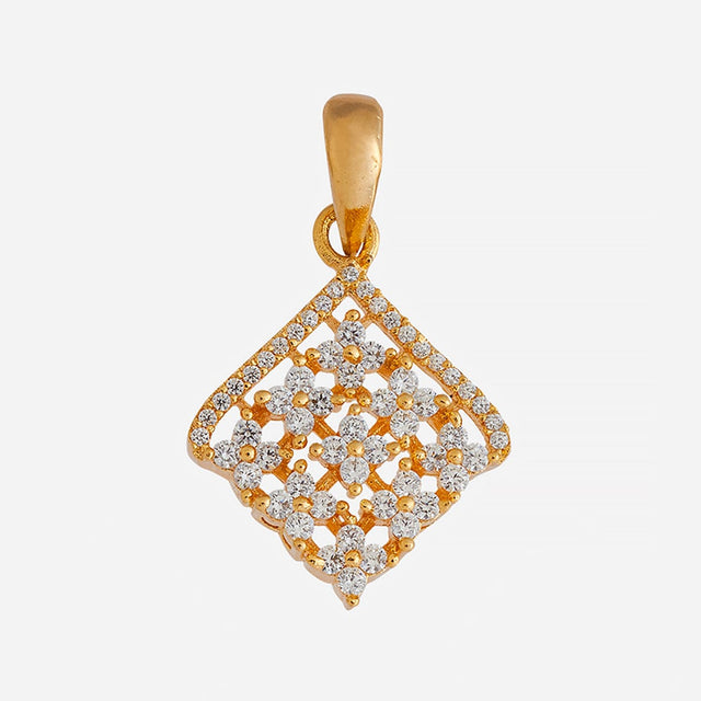 Zircon Pendant Set Zircon Pendant Earring 170678
