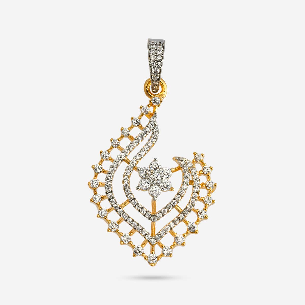 Zircon Pendant Set Zircon Pendant Earring 172769