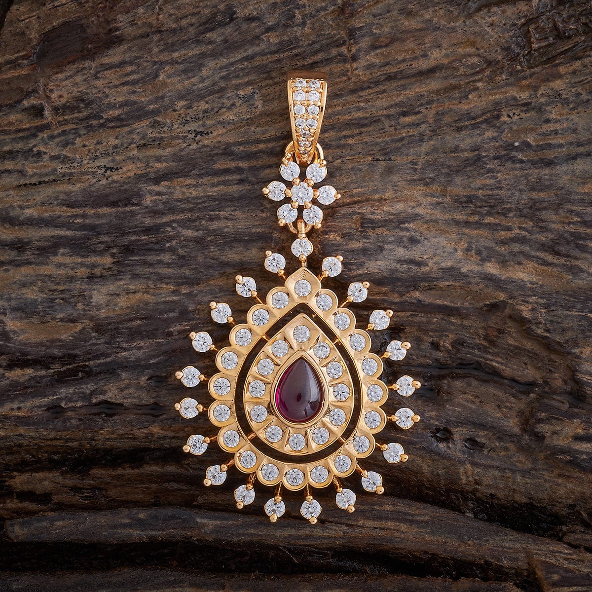 Zircon Pendant Set Zircon Pendant Earring 173954