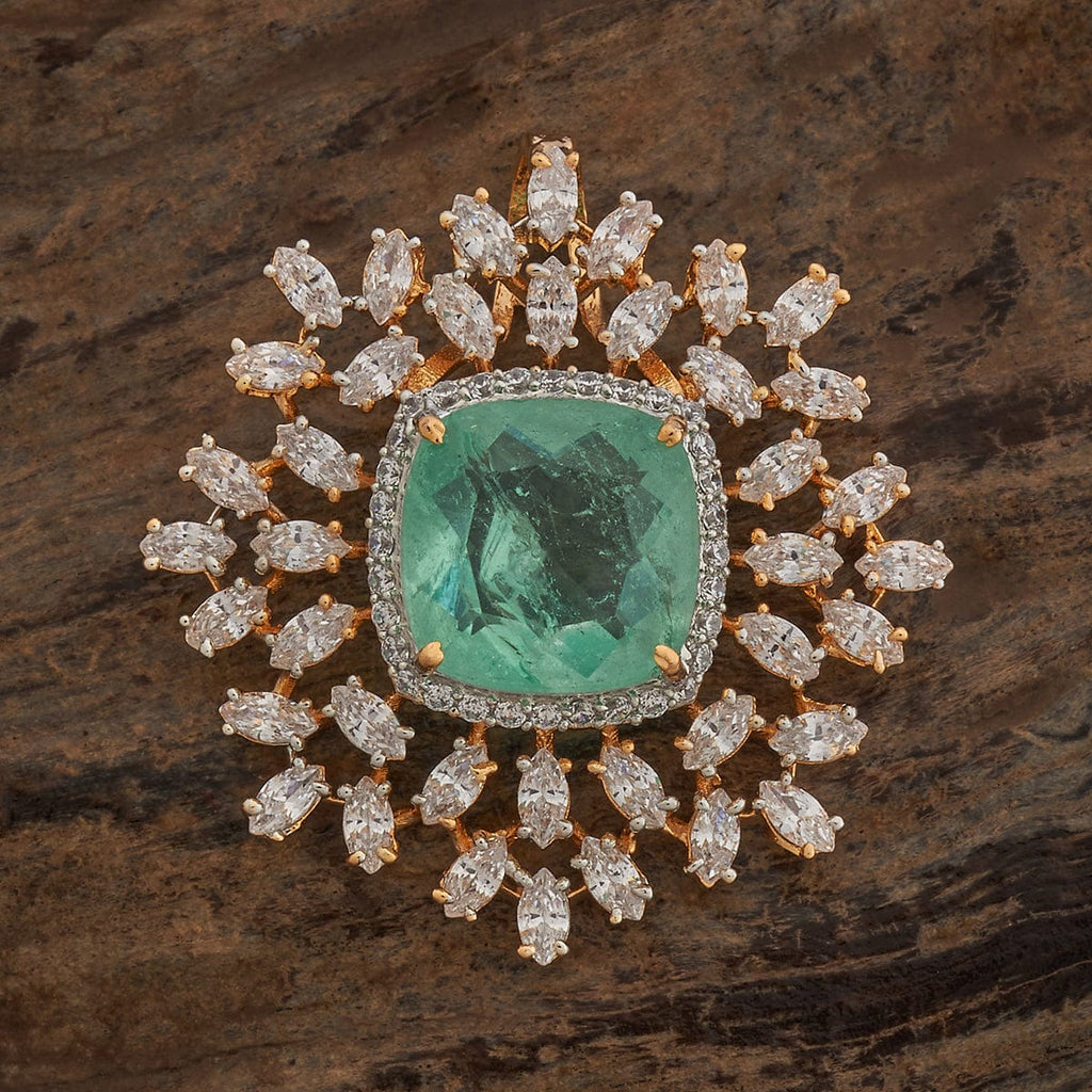 Zircon Pendant Set Zircon Pendant Earring 180322