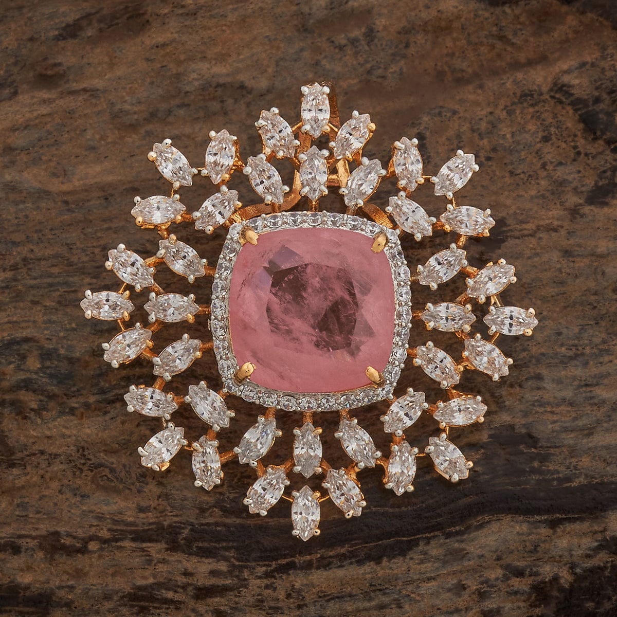 Zircon Pendant Set Zircon Pendant Earring 180322