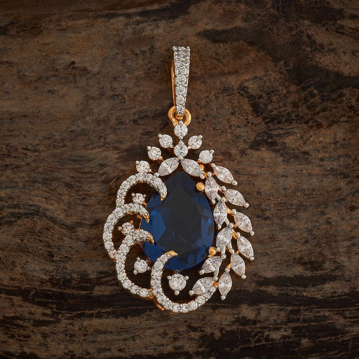 Zircon Pendant Set Zircon Pendant Earring 180326