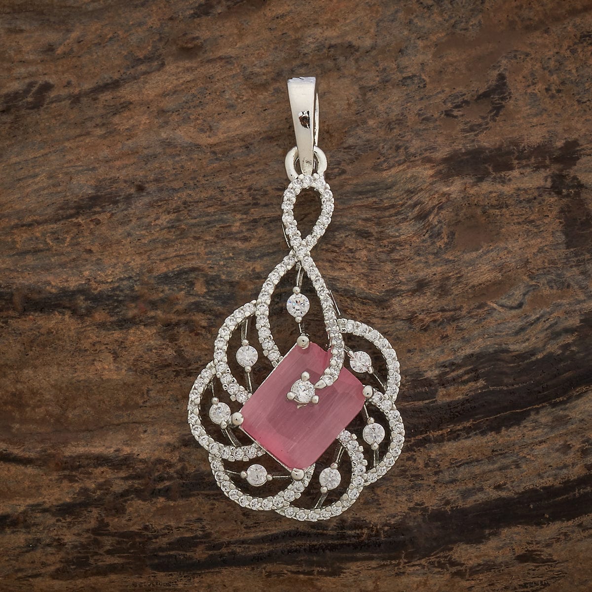 Zircon Pendant Set Zircon Pendant Earring 181213