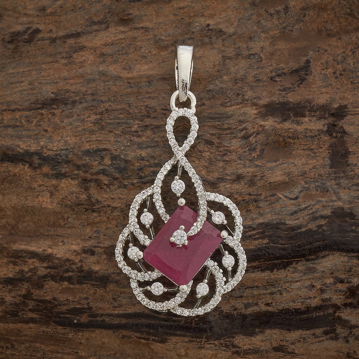 Zircon Pendant Set Zircon Pendant Earring 181213