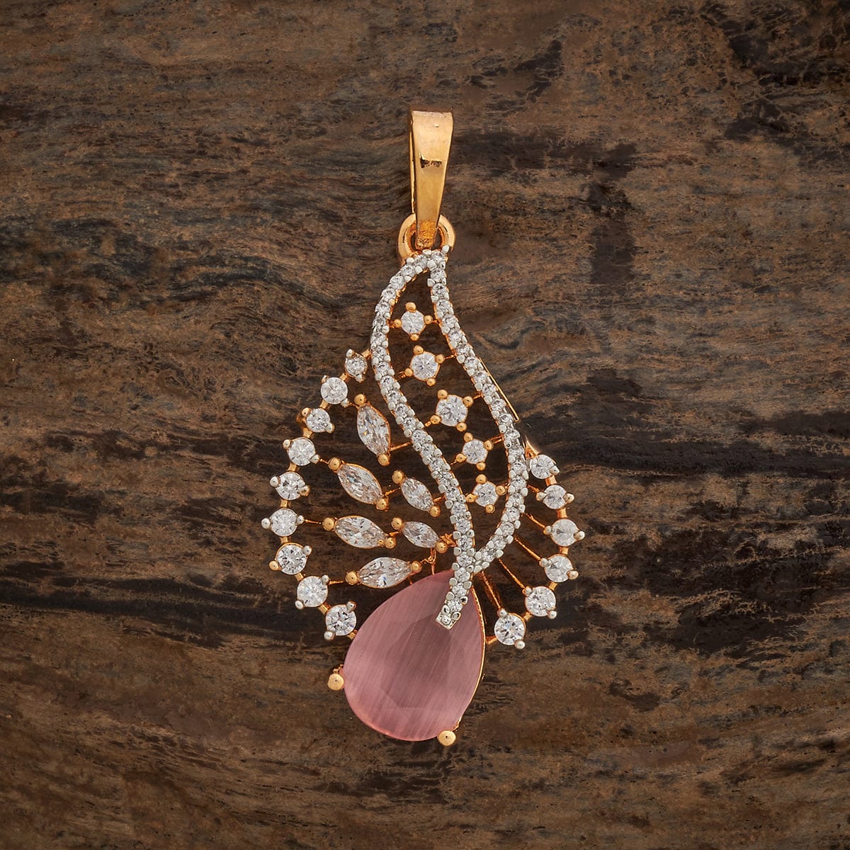 Zircon Pendant Set Zircon Pendant Earring 181214