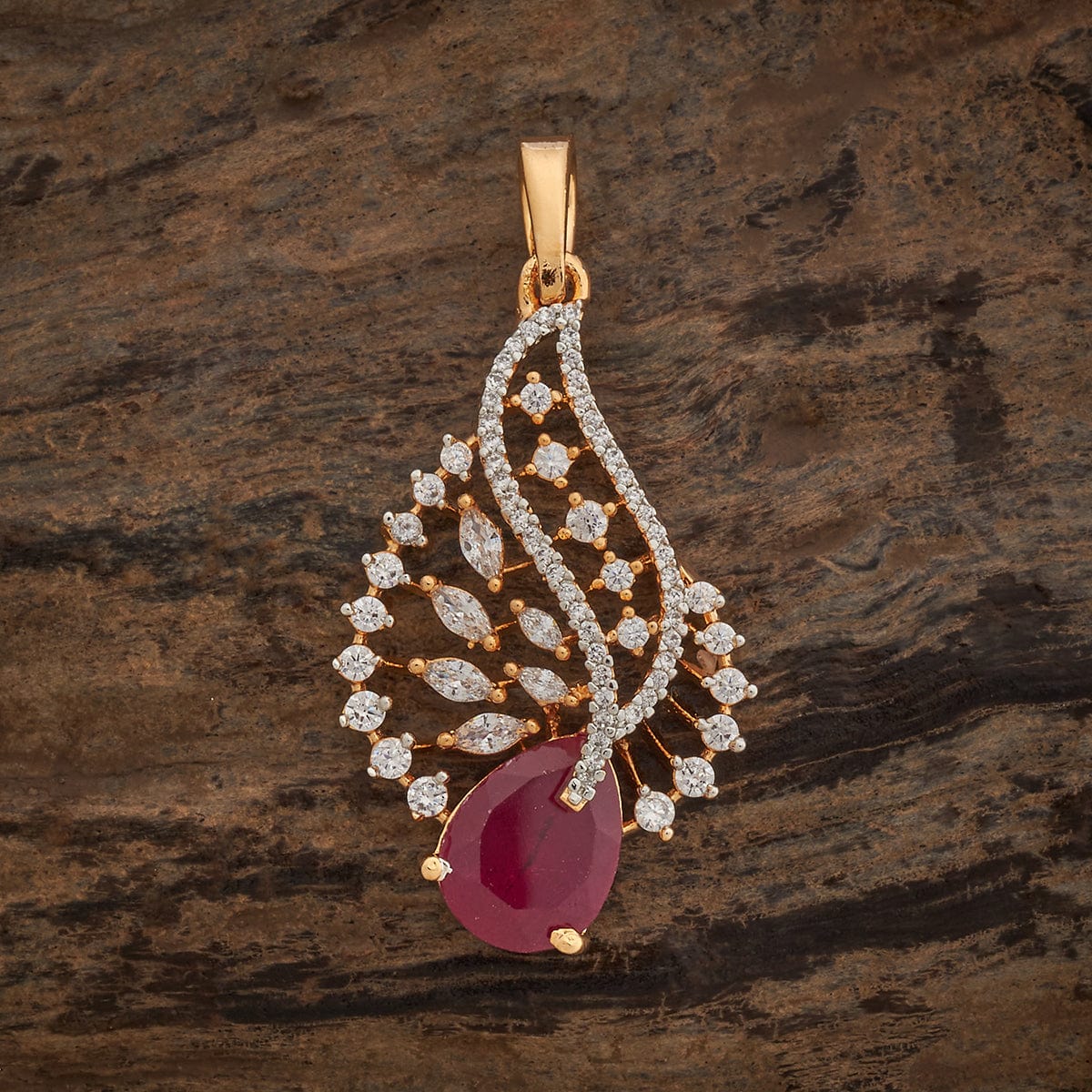 Zircon Pendant Set Zircon Pendant Earring 181214