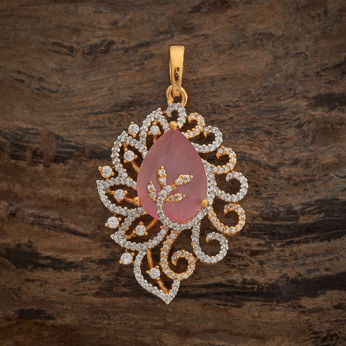 Zircon Pendant Set Zircon Pendant Earring 181215