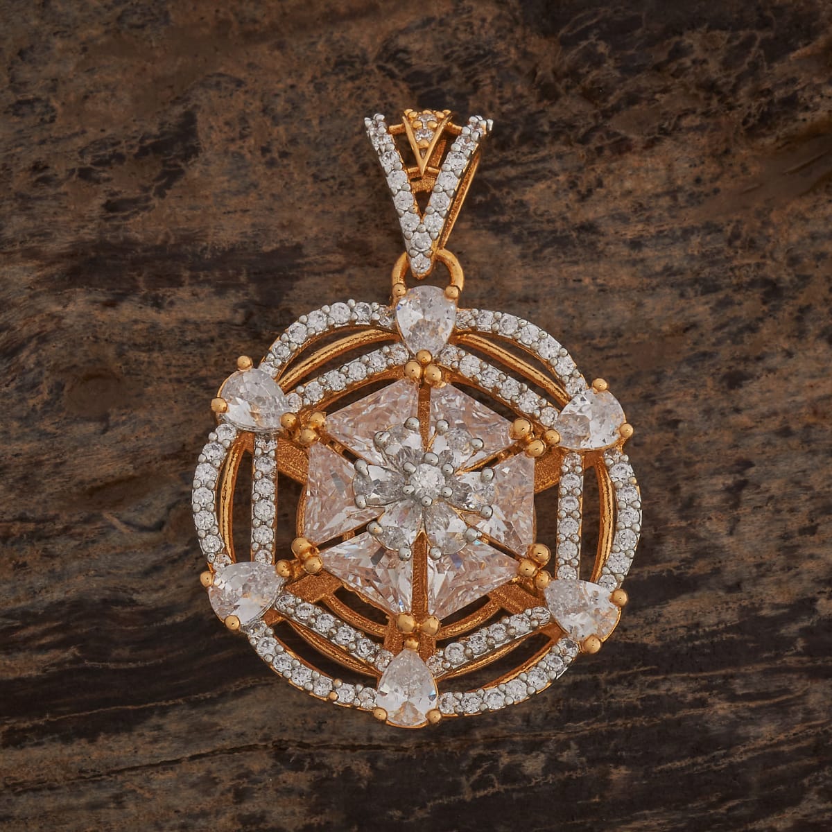 Zircon Pendant Set Zircon Pendant Earring 181216
