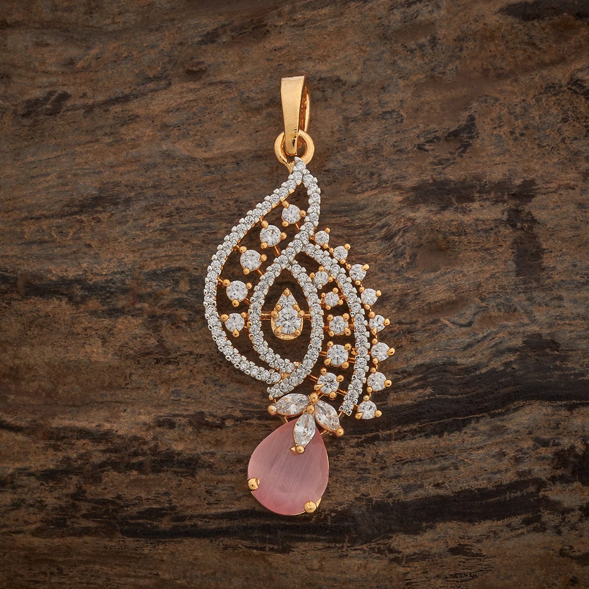 Zircon Pendant Set Zircon Pendant Earring 181217