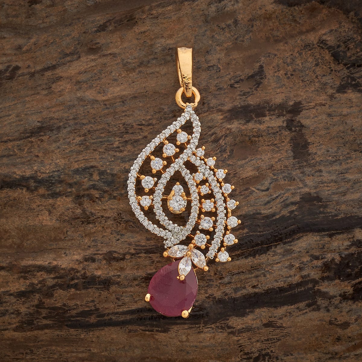 Zircon Pendant Set Zircon Pendant Earring 181217