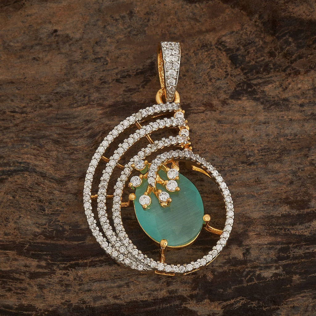 Zircon Pendant Set Zircon Pendant Earring 181540