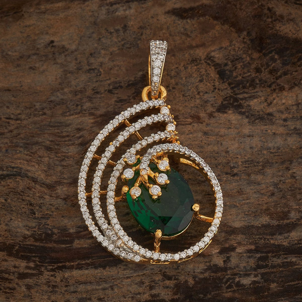 Zircon Pendant Set Zircon Pendant Earring 181540