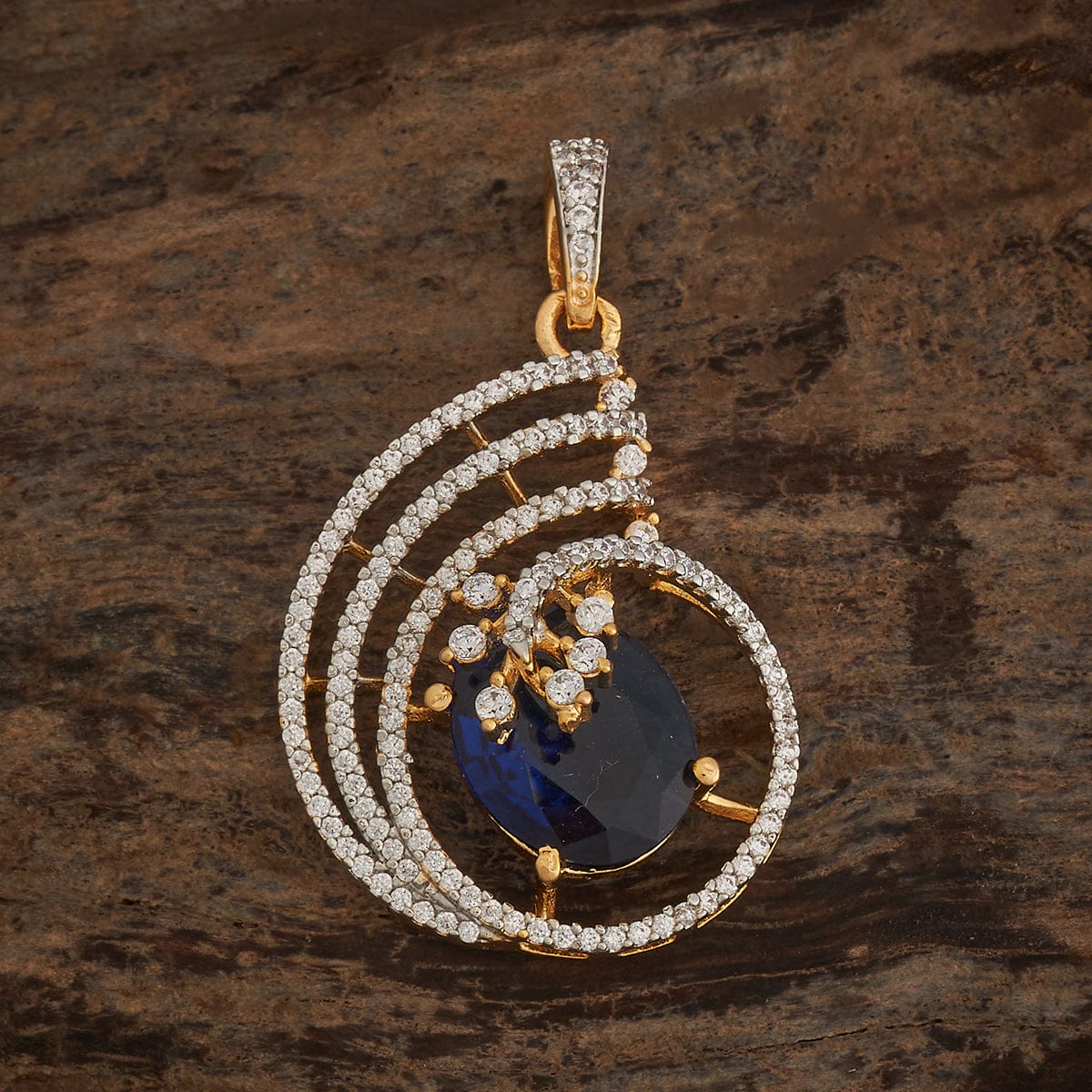 Zircon Pendant Set Zircon Pendant Earring 181540