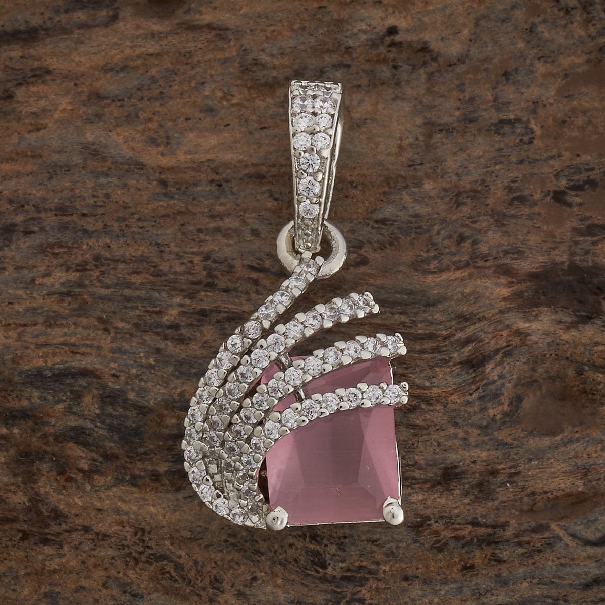 Zircon Pendant Set Zircon Pendant Earring 181544