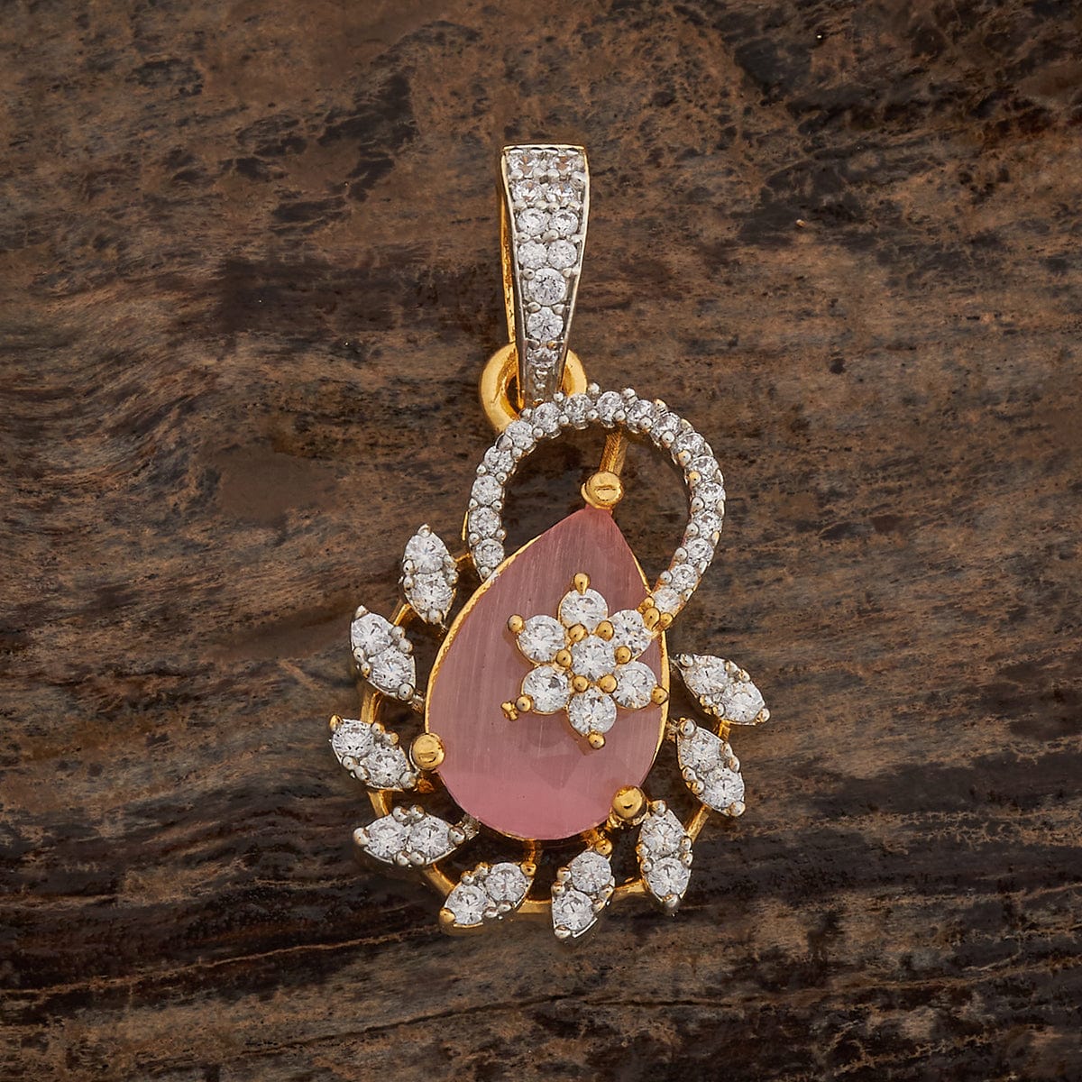 Zircon Pendant Set Zircon Pendant Earring 181546