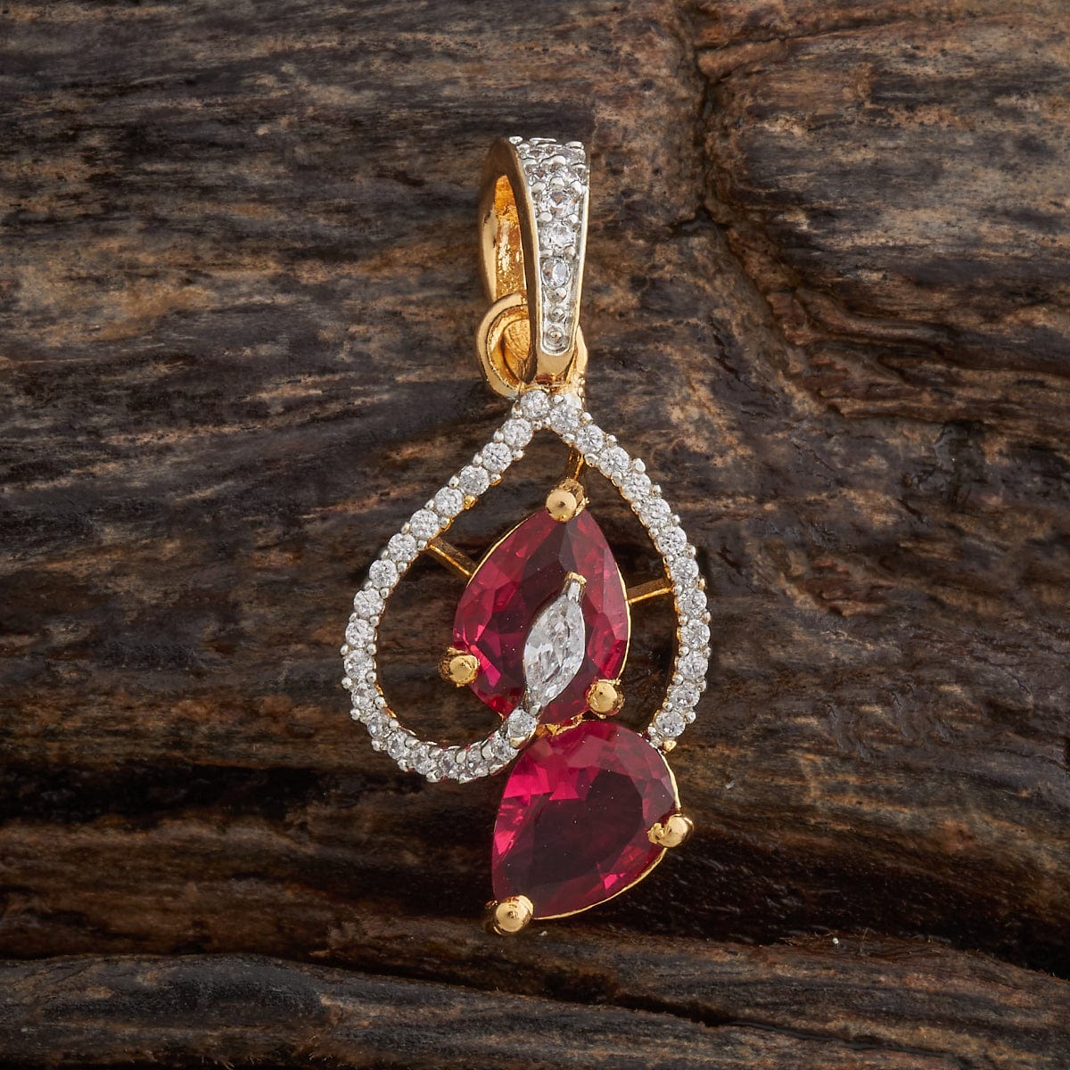 Zircon Pendant Set Zircon Pendant Earring 181547