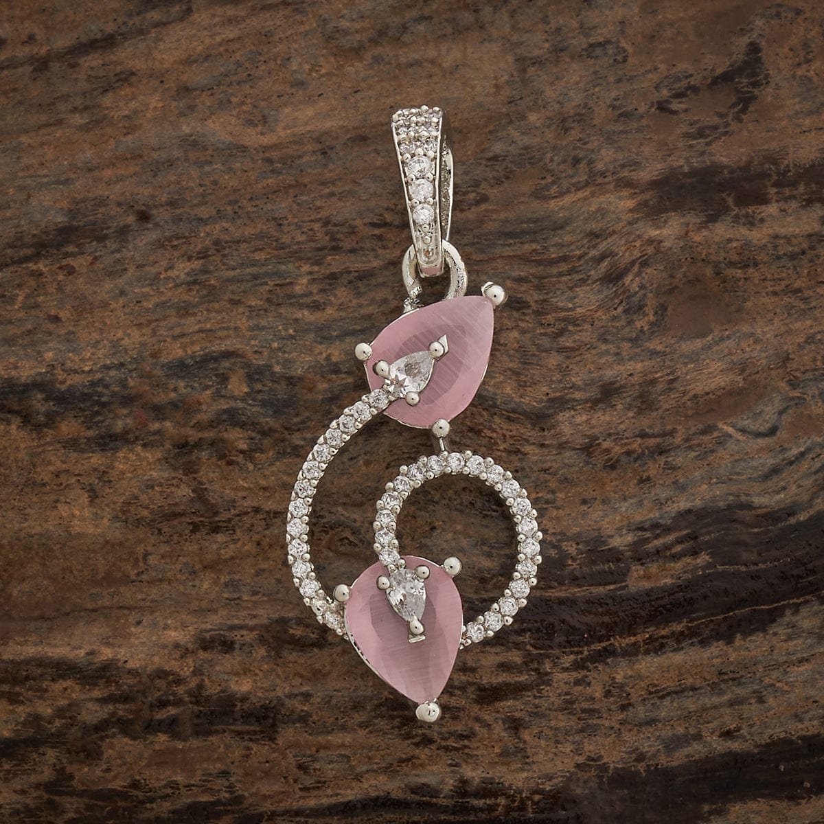 Zircon Pendant Set Zircon Pendant Earring 181550