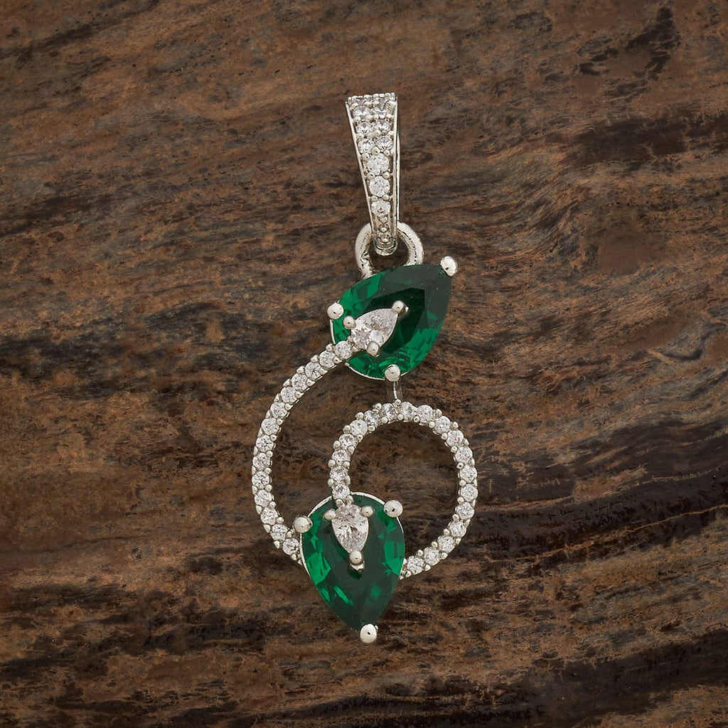 Zircon Pendant Set Zircon Pendant Earring 181550