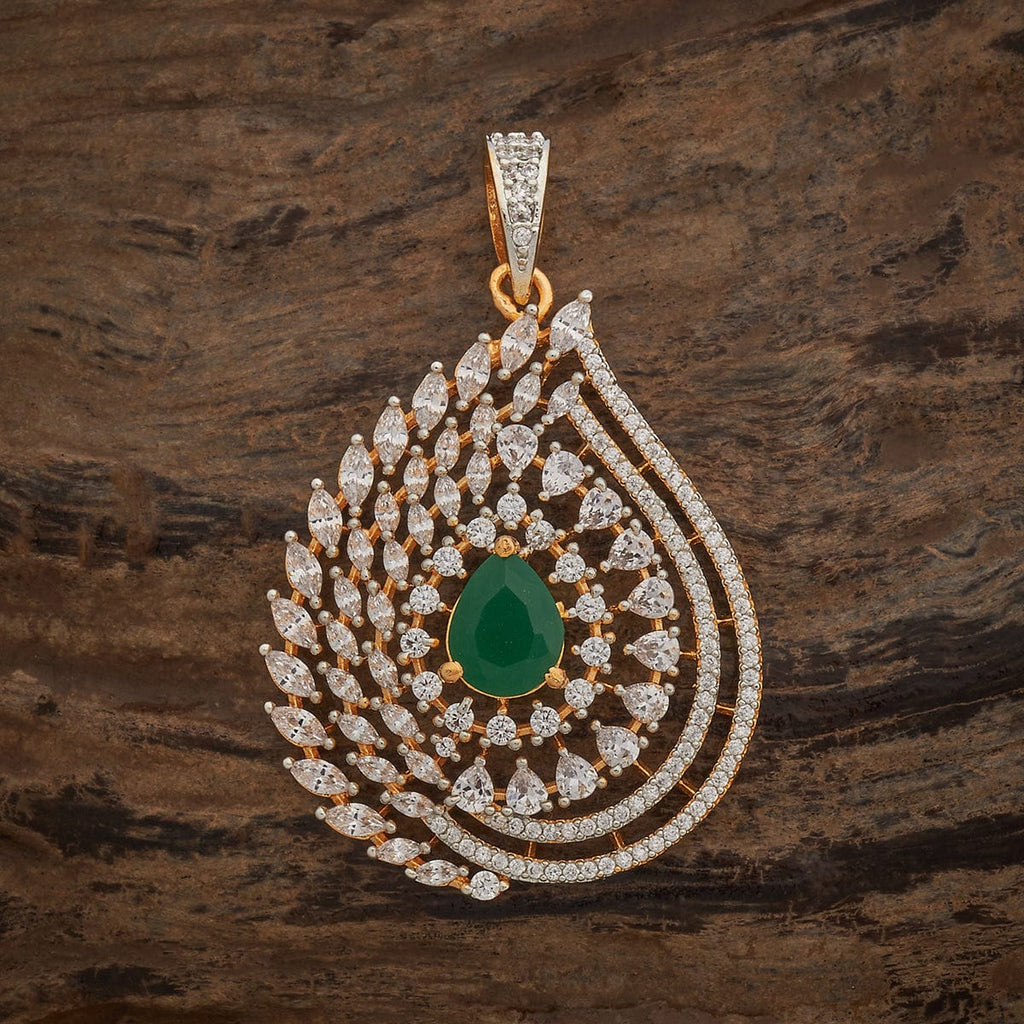 Zircon Pendant Set Zircon Pendant Earring 182053