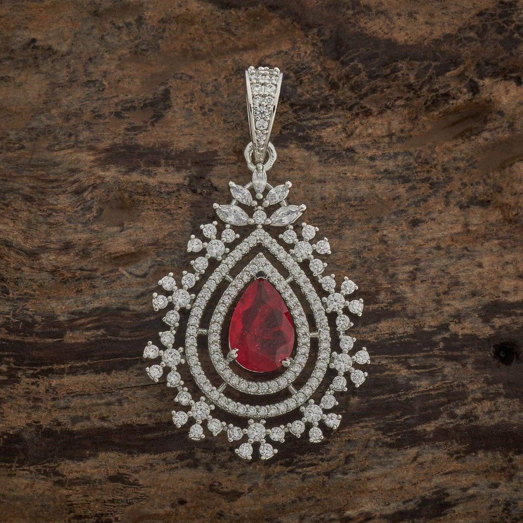 Zircon Pendant Set Zircon Pendant Earring 182054