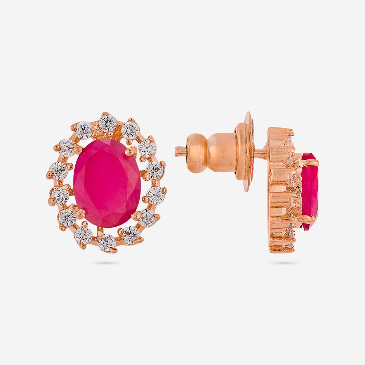 Zircon Pendant Set Zircon Pendant Earring 182055