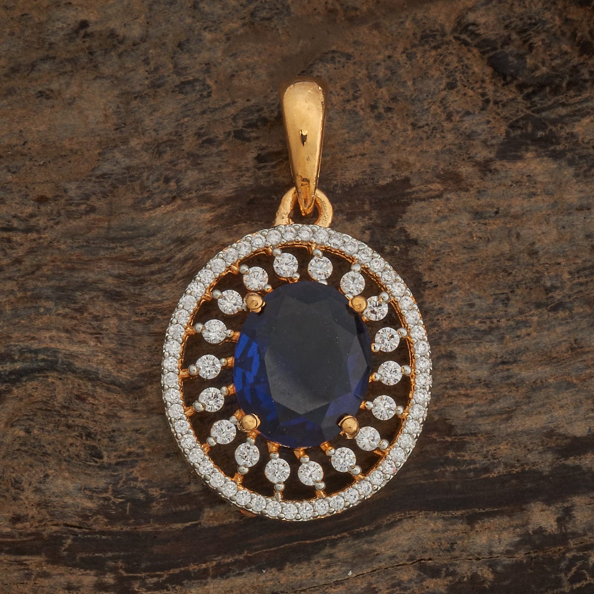 Zircon Pendant Set Zircon Pendant Earring 182055