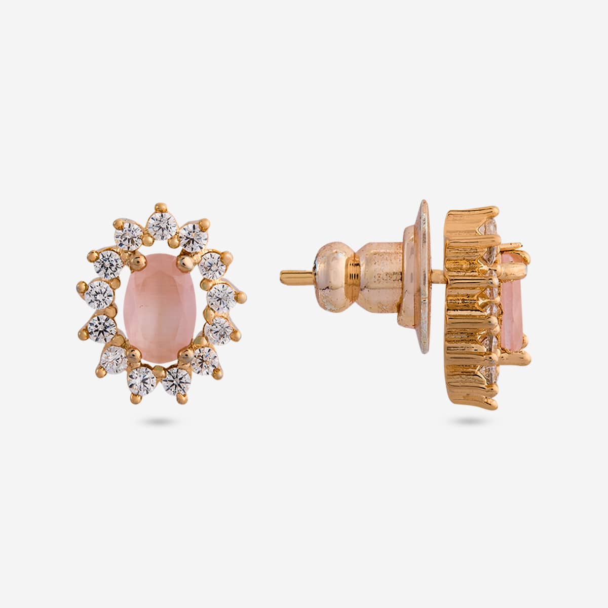 Zircon Pendant Set Zircon Pendant Earring 182055