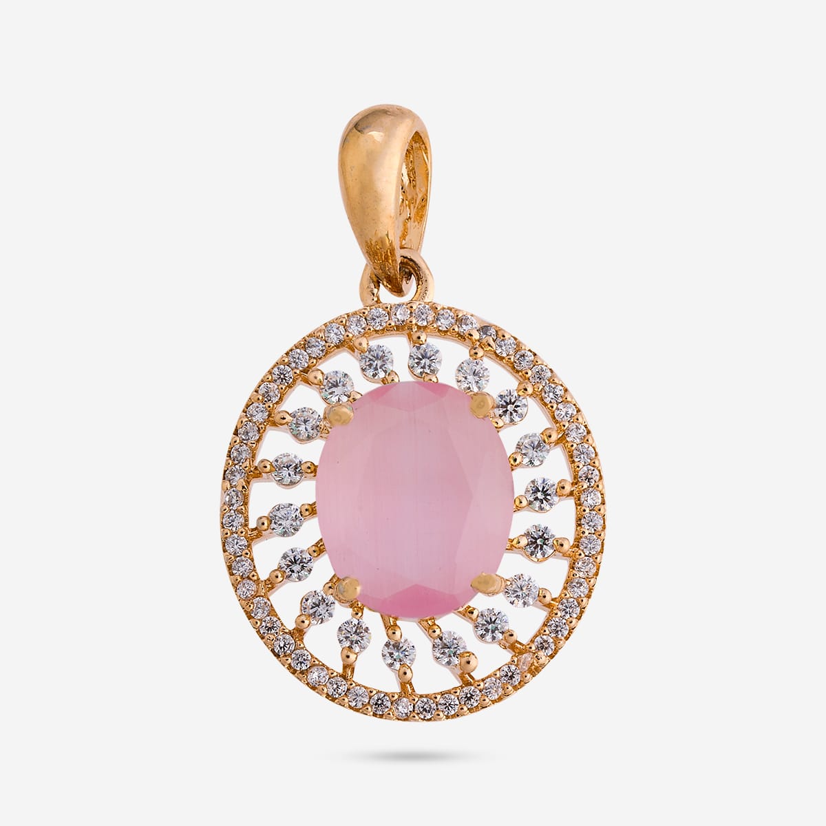 Zircon Pendant Set Zircon Pendant Earring 182055