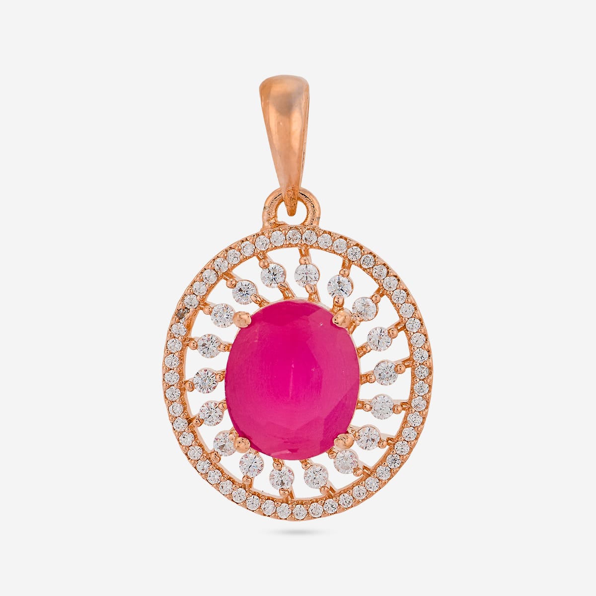 Zircon Pendant Set Zircon Pendant Earring 182055