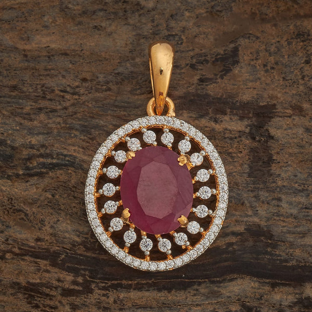 Zircon Pendant Set Zircon Pendant Earring 182055