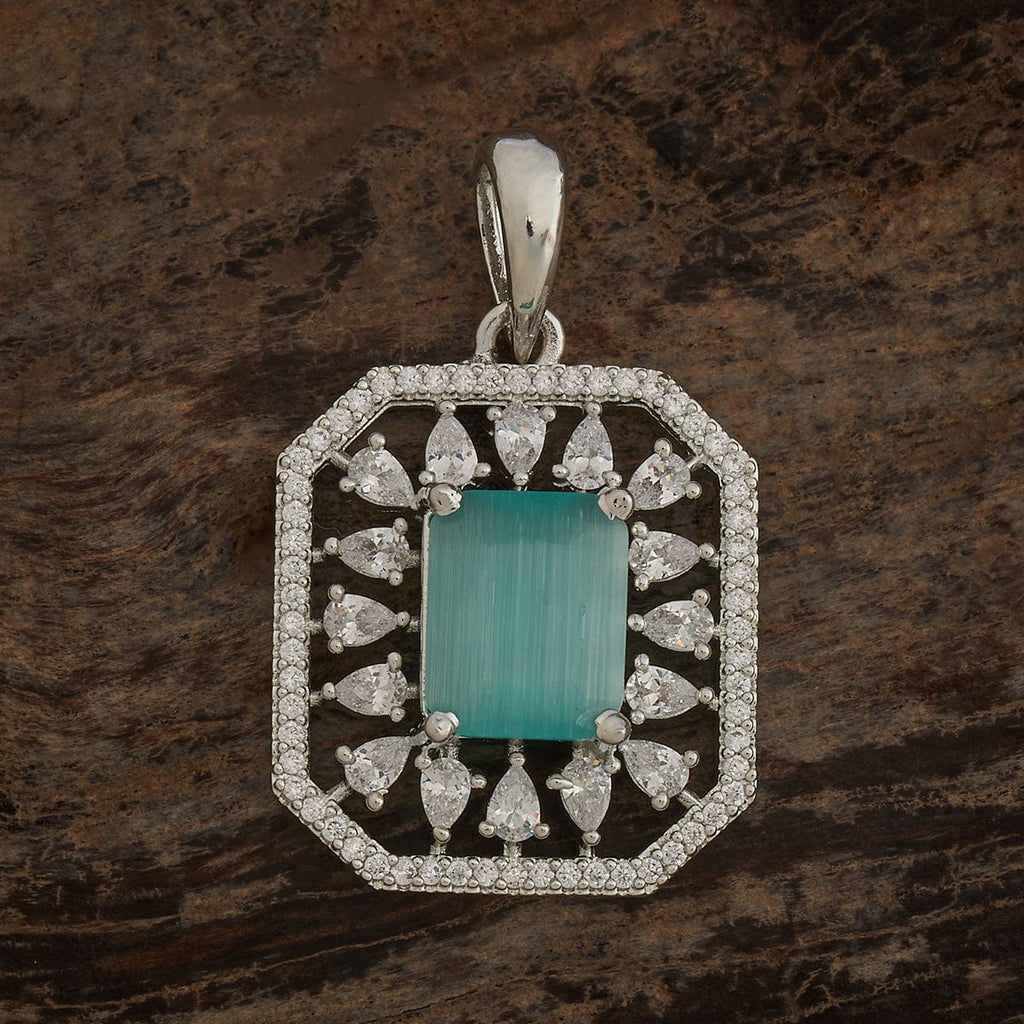 Zircon Pendant Set Zircon Pendant Earring 182056