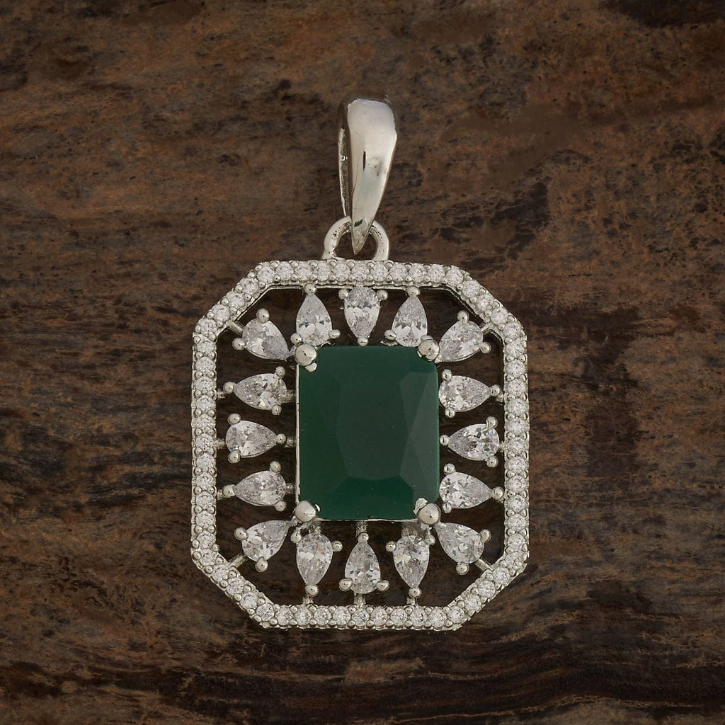 Zircon Pendant Set Zircon Pendant Earring 182056