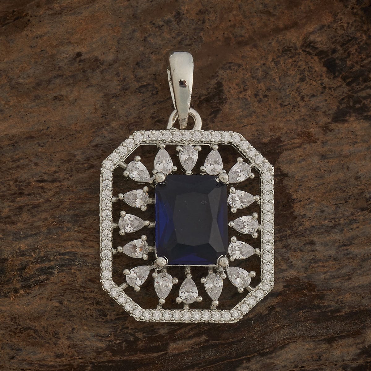 Zircon Pendant Set Zircon Pendant Earring 182056