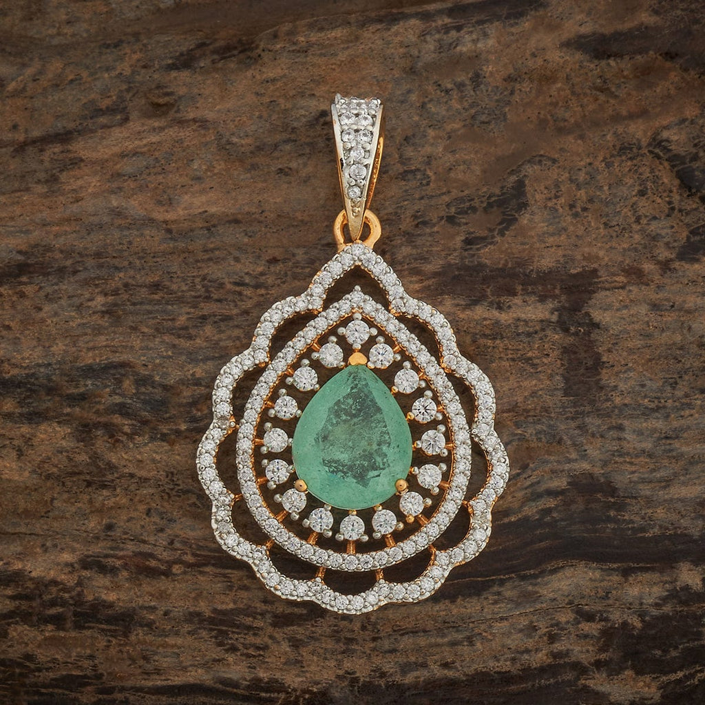 Zircon Pendant Set Zircon Pendant Earring 182057