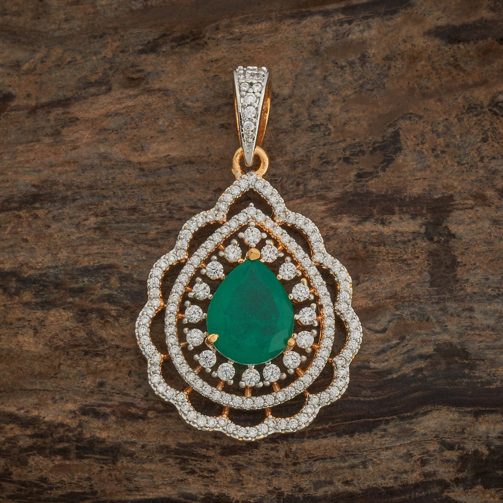 Zircon Pendant Set Zircon Pendant Earring 182057