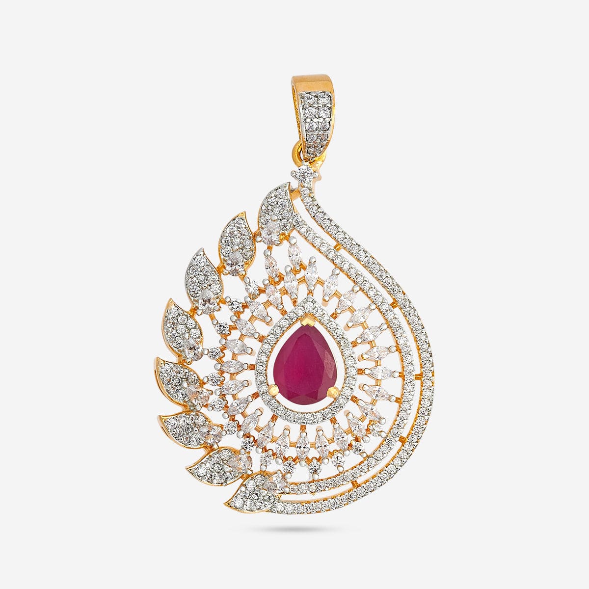 Zircon Pendant Set Zircon Pendant Earring 182431