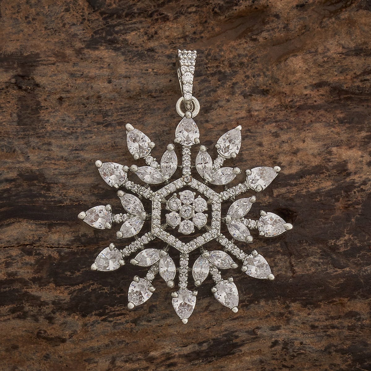 Zircon Pendant Set Zircon Pendant Earring 182474