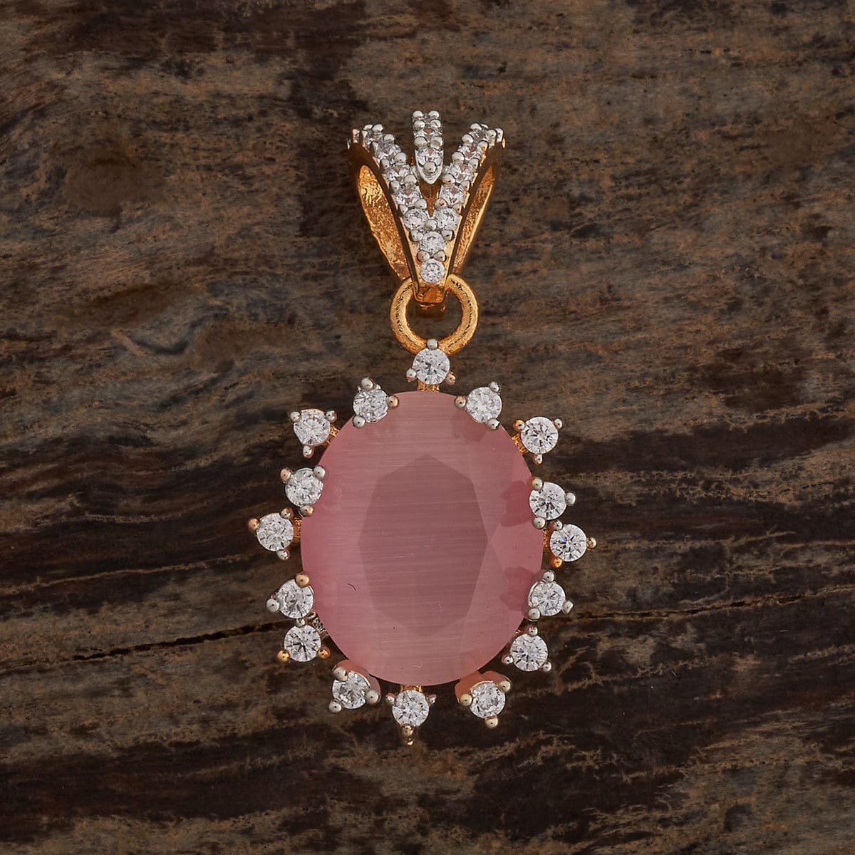 Zircon Pendant Set Zircon Pendant Earring 182476