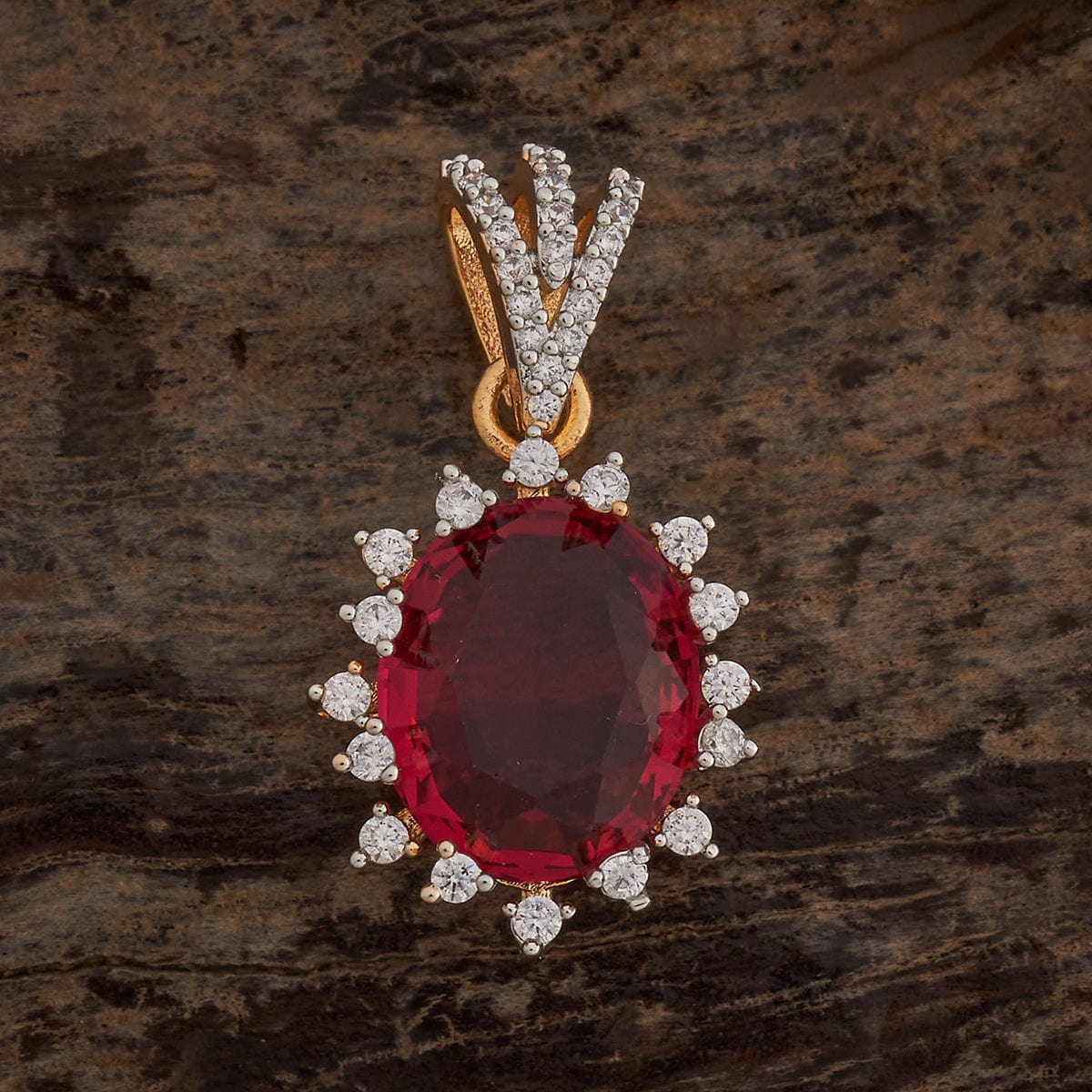 Zircon Pendant Set Zircon Pendant Earring 182476