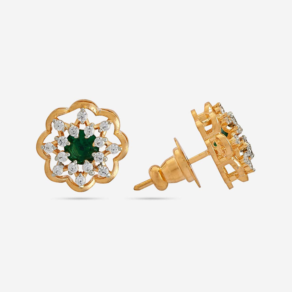 Zircon Pendant Set Zircon Pendant Earring 182478