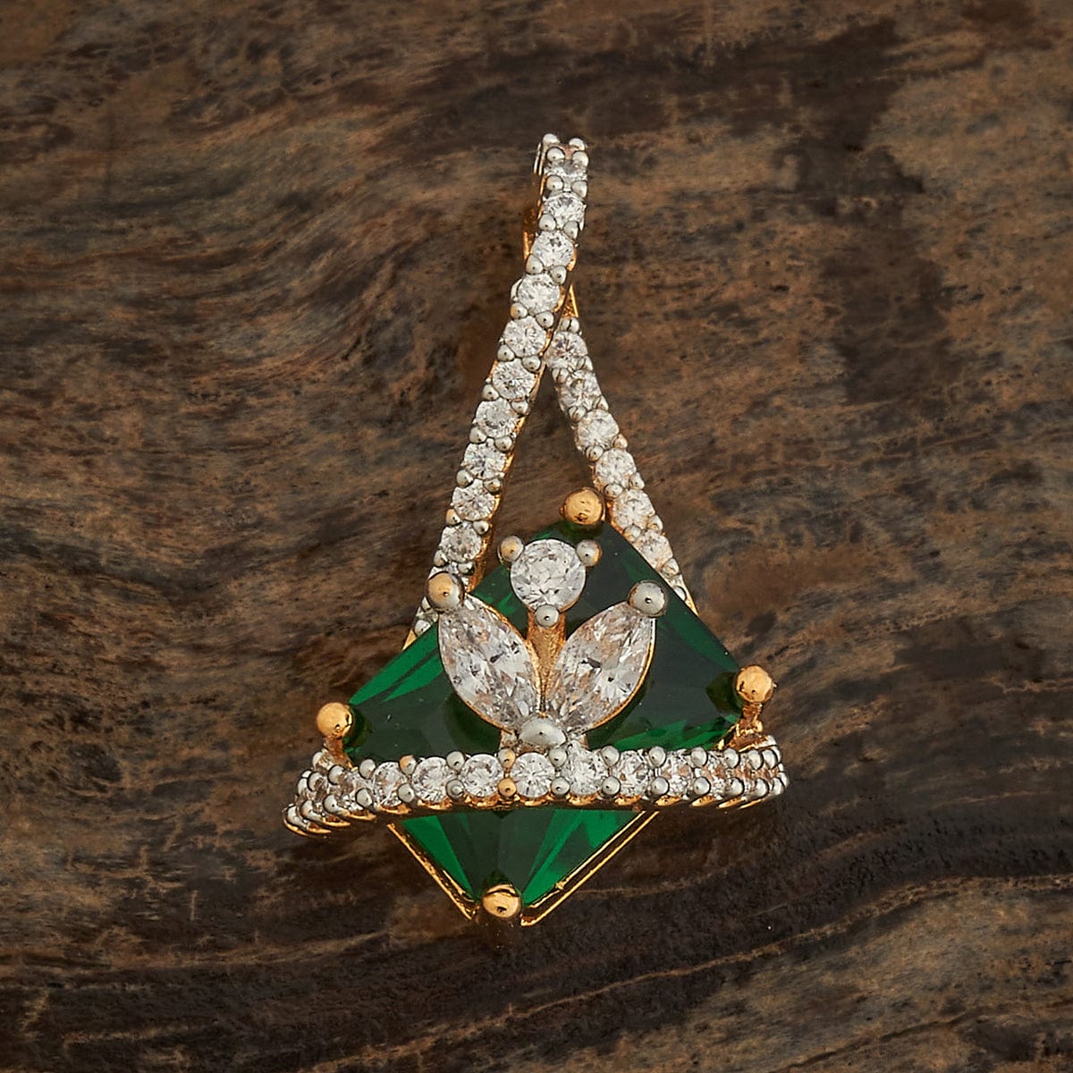 Zircon Pendant Set Zircon Pendant Earring 182479