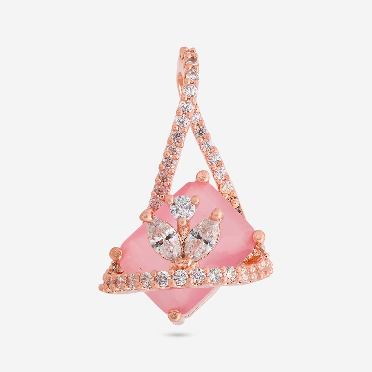 Zircon Pendant Set Zircon Pendant Earring 182479