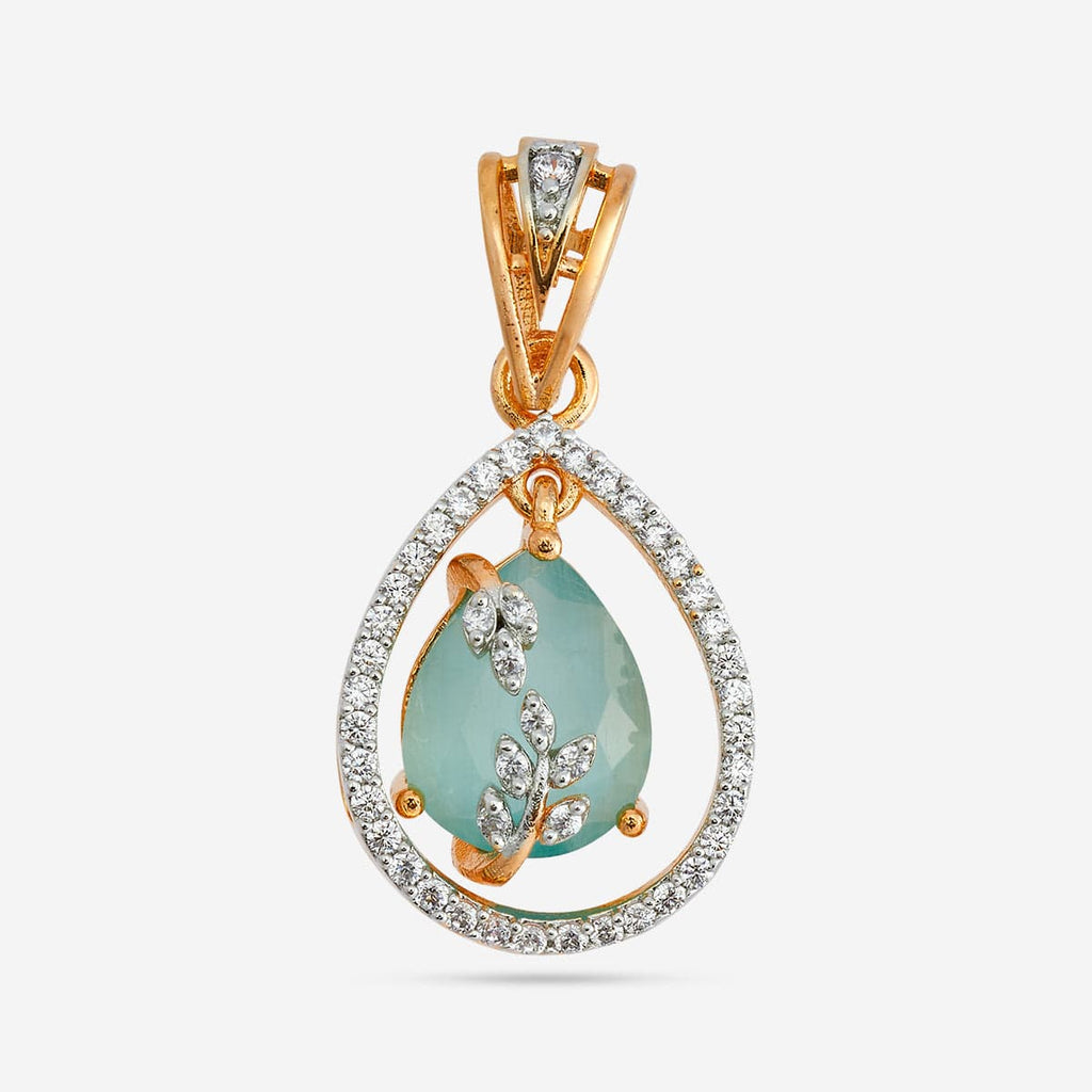 Zircon Pendant Set Zircon Pendant Earring 182481