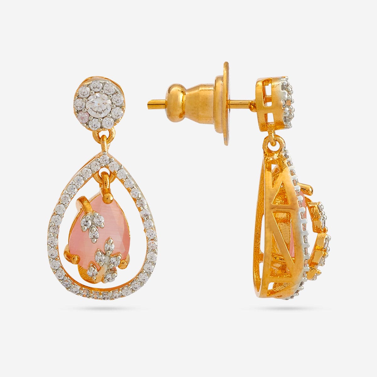 Zircon Pendant Set Zircon Pendant Earring 182481