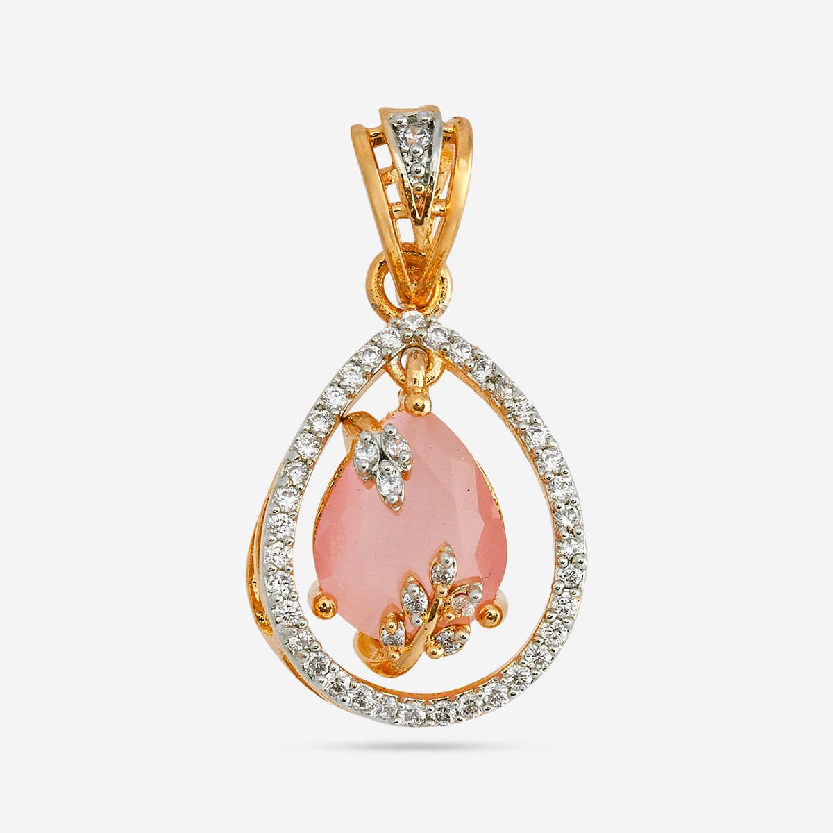 Zircon Pendant Set Zircon Pendant Earring 182481