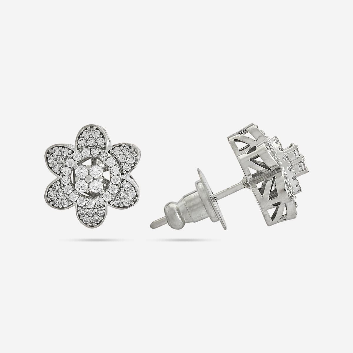 Zircon Pendant Set Zircon Pendant Earring 182484